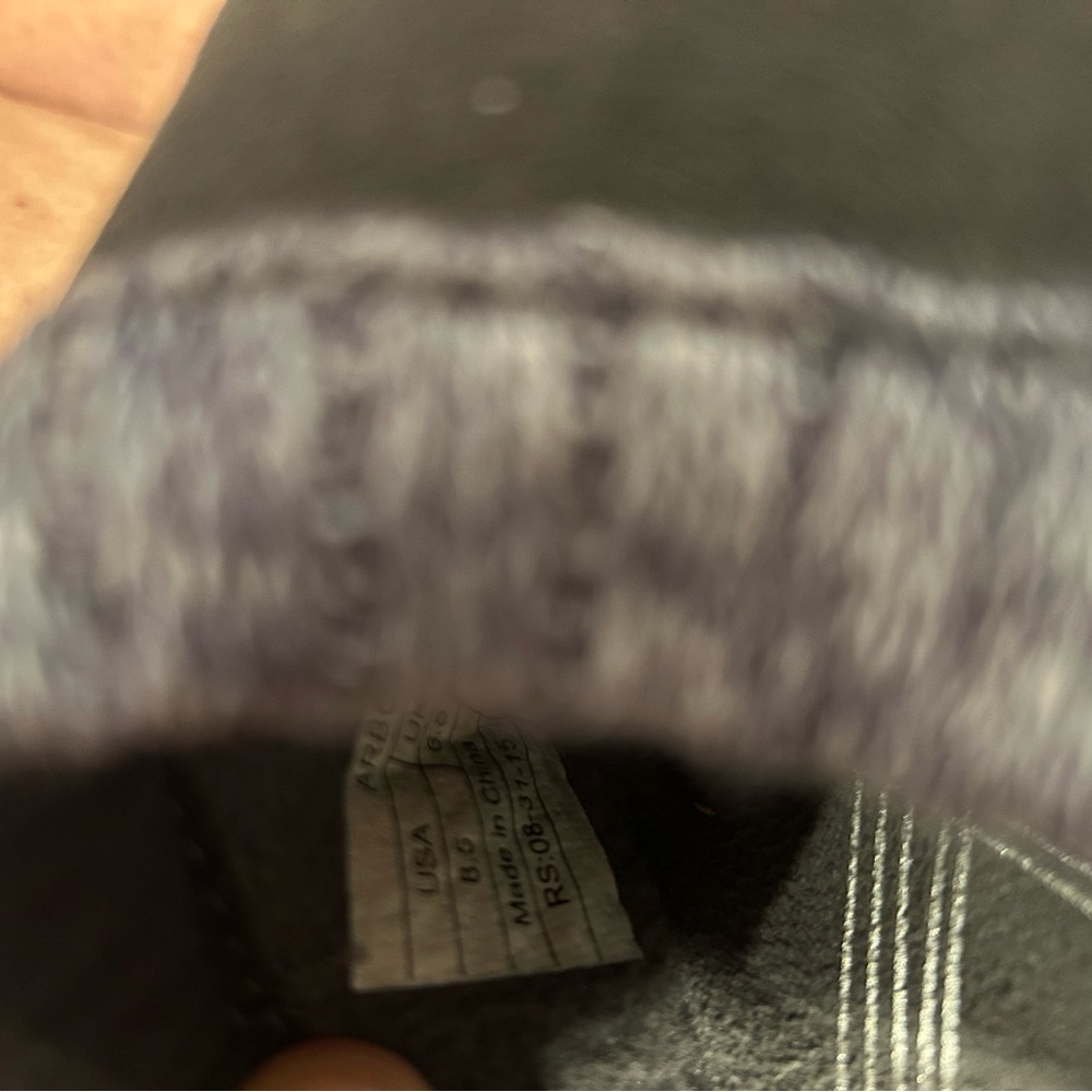 Cozy Slip-On Suede with knit collar clogs - Picture 6 of 8